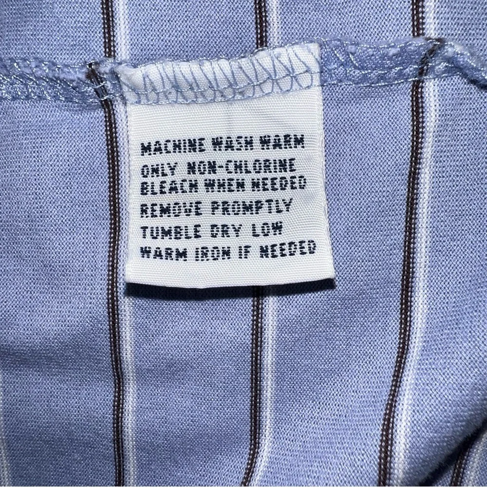 Ralph Lauren Polo Golf Men’s Striped Cotton Polo Shirt Light Blue – Size Large